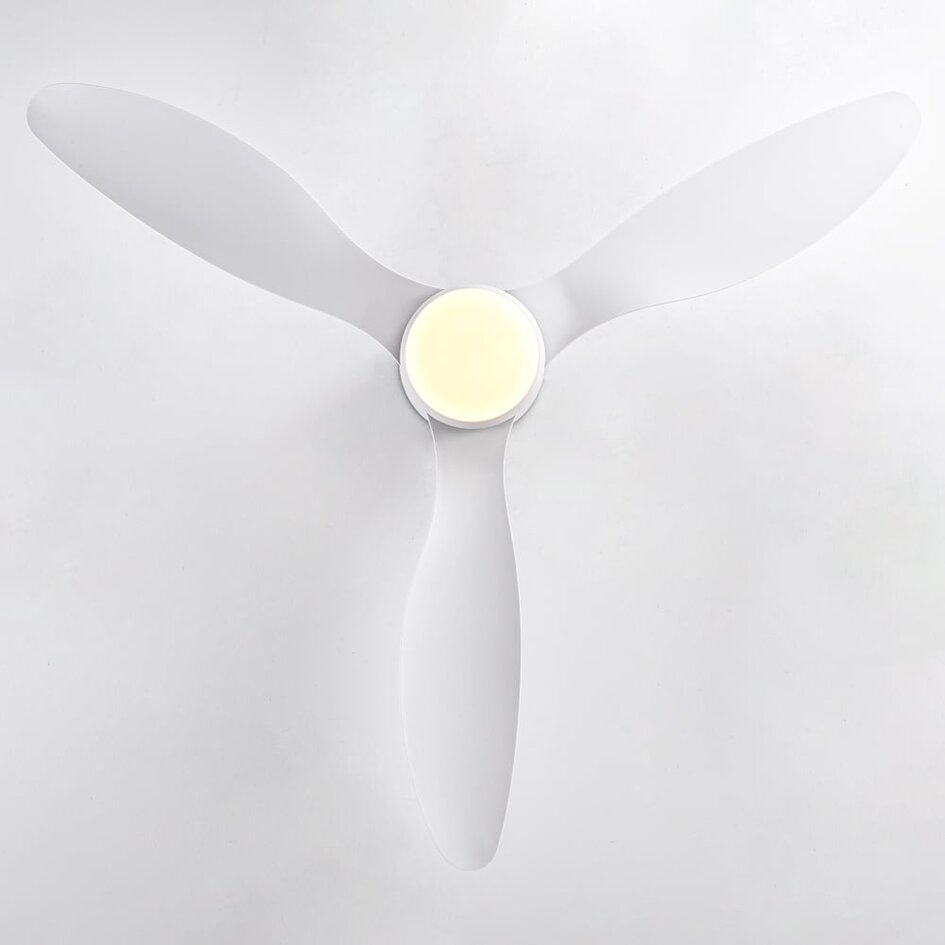 Deckenventilator Circo weiß mit einstellbarer Farbtemperatur