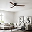 Deckenventilator Holz mit einstellbarer Farbtemperatur - Flux