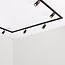 Modernes 1-Phasen Stromschienensystem 3 Meter lang mit Linn-Strahlern - Schienenspots