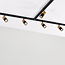1-phasiges Schienensystem 3 Meter schwarz in Mahagoni-Holzoptik - Linn