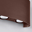Robuste Design-Außenwandleuchte Sena - rostbraun