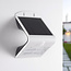 Solar-Wandleuchte Single Conan 2,3W mit Sensor - weiß