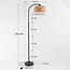 Bogenstehlampe mit Bambusschirm - Seren