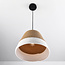 Hängelampe Hikari mit Baumwollschirm