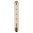 E27 dimmbare Röhrenlampe amber Glas mit Filament 4W, 2200K, 22,5 cm