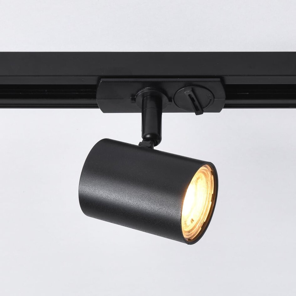 Modernes 1-Phasen-Schienensystem 1,5 Meter mit Nox-Spots - 3-stufig dimmbar