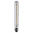 E27 dimmbare Röhrenlampe transparentes Glas mit Filament 4W 2700K, 22,5 cm