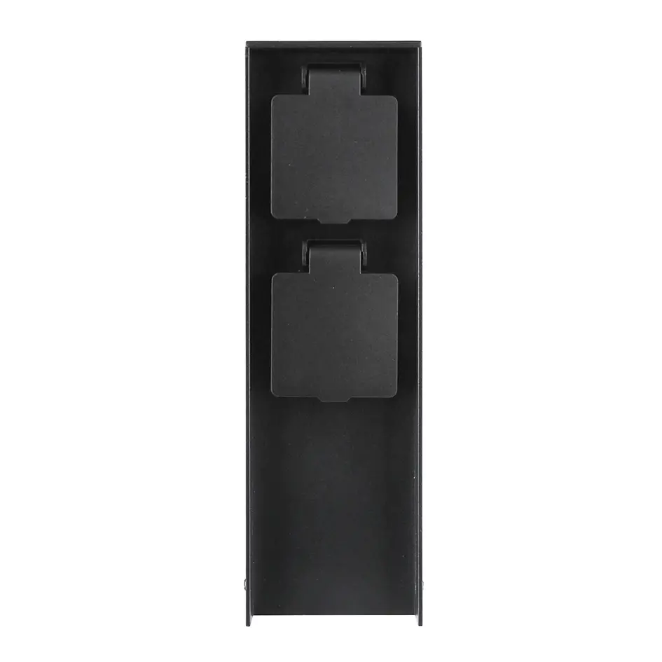 Steckdosensäule für Außen - IP44, 2 Steckdosen