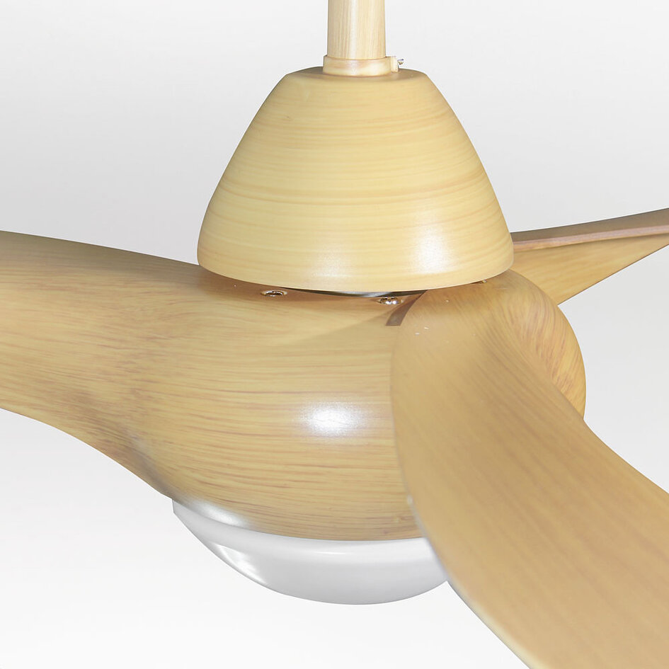 Deckenventilator Wieke mit LEDs und einstellbarer Farbtemperatur