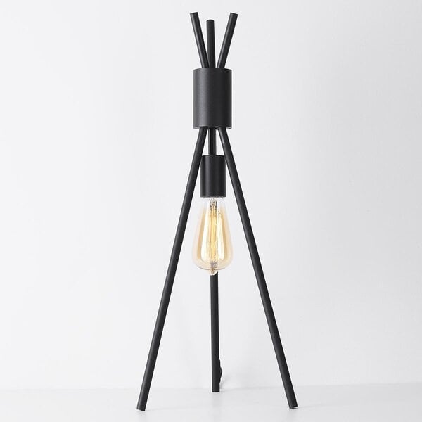 1-flammige Tischlampe Tenda - schwarz