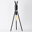 1-flammige Tischlampe Tenda - schwarz