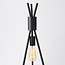 1-flammige Tischlampe Tenda - schwarz