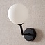 Wandlampe schwarz - Runda