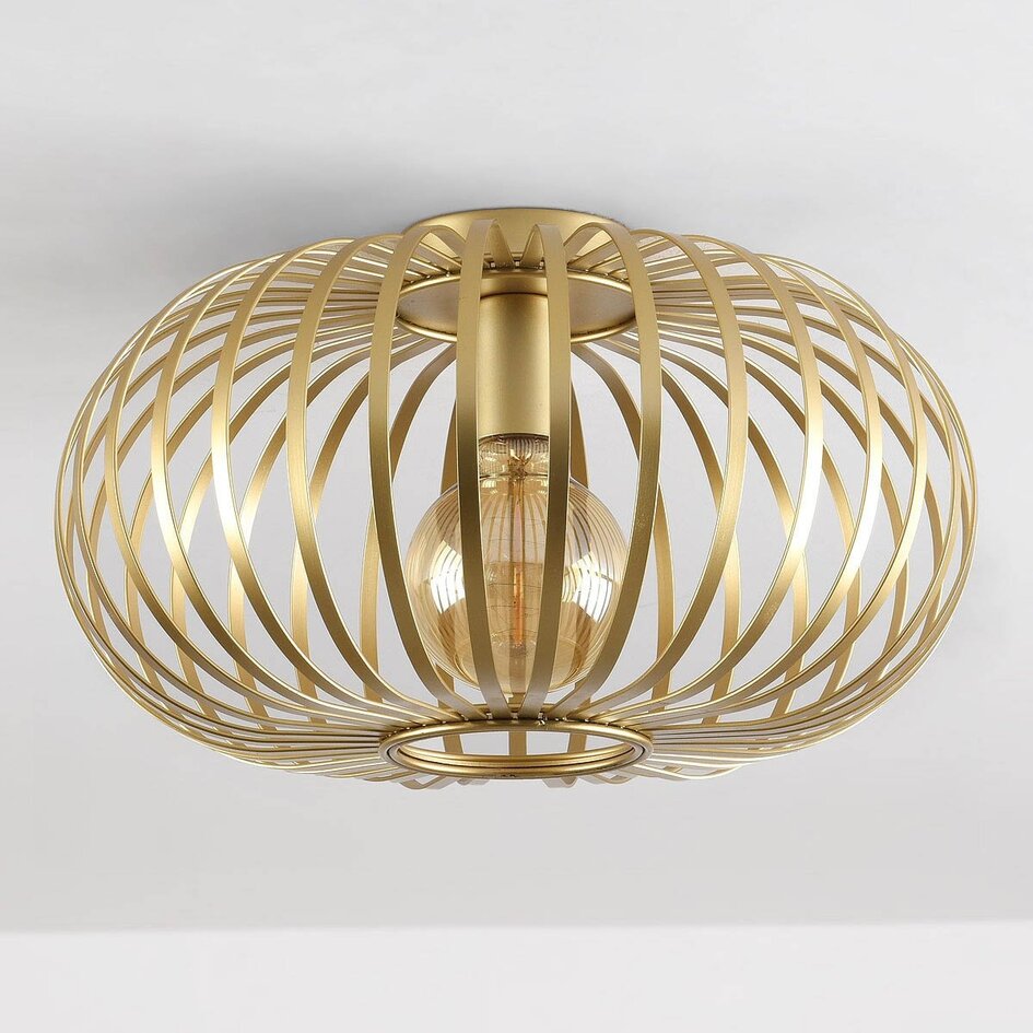 1-flammige Deckenleuchte Fiore - Gold