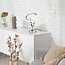 Dimmbare Design-Tischlampe Silke - Chrom