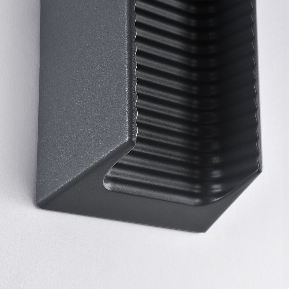 Moderne Außenwandleuchte schwarz - Riscas