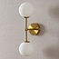 Moderne Wandlampe, 2-flammig - Runda