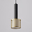 Elegante schwarz-goldene Pendelleuchte - Ouro