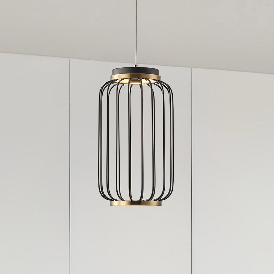 Hängelampe Puri mit integrierten LEDs