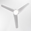 Deckenventilator weiß inkl. LED und Fernbedienung - Angin