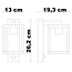 Außenwandleuchte mit Sensor - Zita