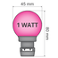 Stecklampe - Rosa (keine E27-Fassung)