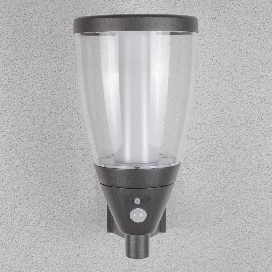 Solar-Wandleuchte mit Sensor - Daron