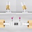 Schienenstrahler 1-phasig Linn - Weiß mit Eichen-Holzoptik