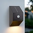 Solar-Wandleuchte Roan mit Sensor