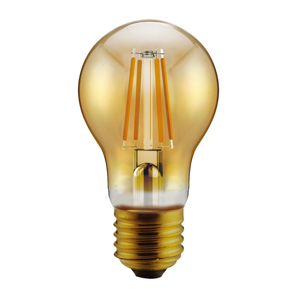 4,5W Filament Lampe, 2200K, amber, Ø60, 3-stufig dimmbar