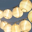 Solar Lichterkette Paloma mit weißen Lampions