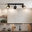 Industrielle Deckenleuchte mit 3 Spots - Bas