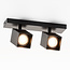 Industrielle Deckenleuchte mit 2 Spots - Cal
