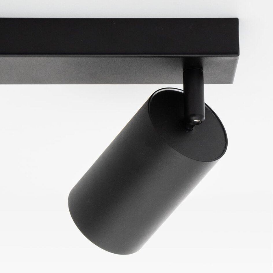 Moderne Deckenleuchte schwarz mit gold - Nia