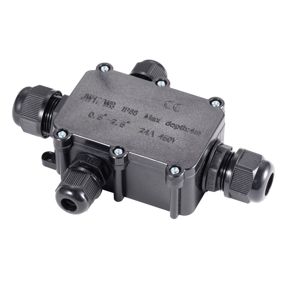 IP68-Abzweigdose, 4-fach