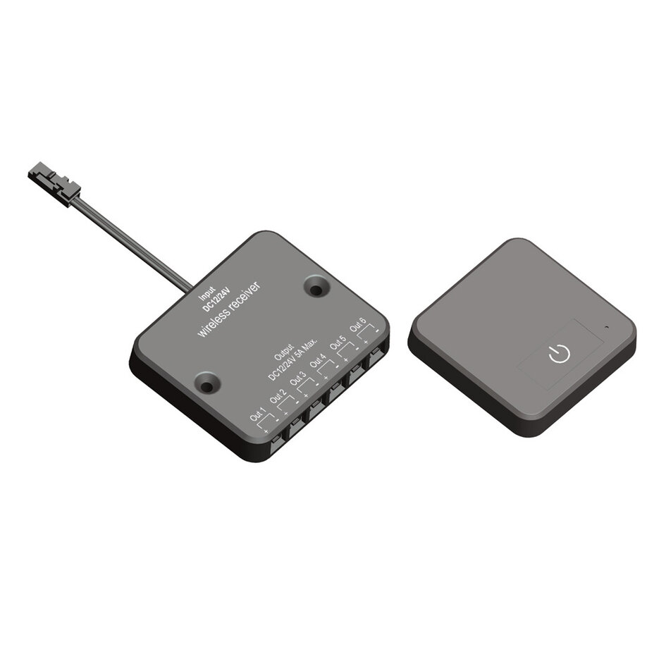 Drahtloser quadratischer Touch-Dimmer