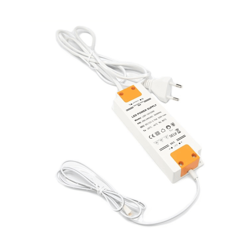 Led transformator 12V Max. 33W