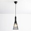 Industrielle Hängelampe aus schwarzem Metall - Sofia