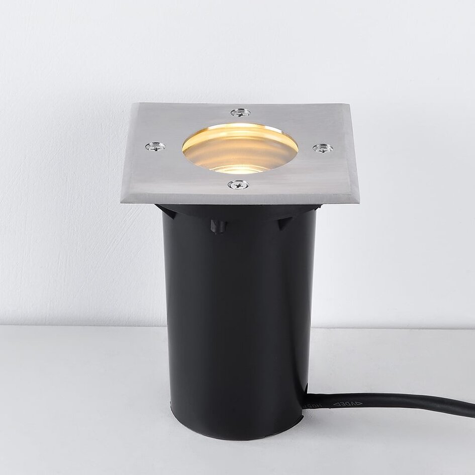 Moderner Bodenspot für den Außenbereich IP67- Square Mole