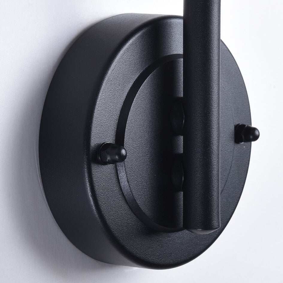 Wandleuchte ländlich Claudia - schwarz