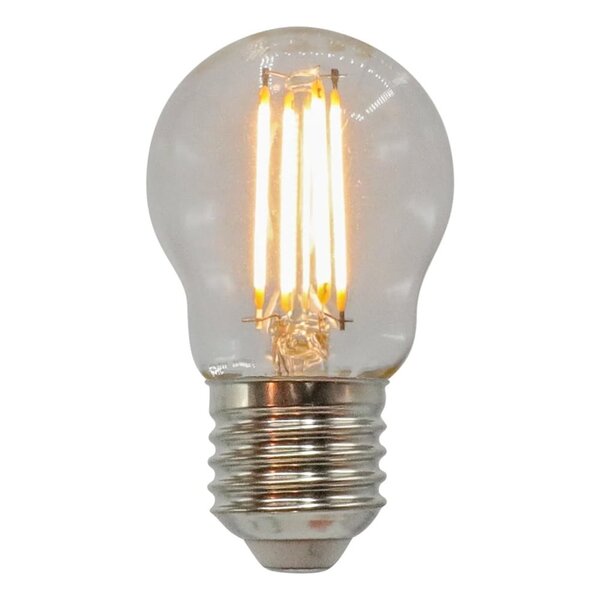 2,5W & 4,5W Glühbirne, 2700K, Klarglas Ø45 - dimmbar