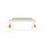 6 W LED-Downlight quadratisch - 115 x 115 mm