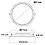LED-Downlight rund - 18 Watt - Ø 220 mm