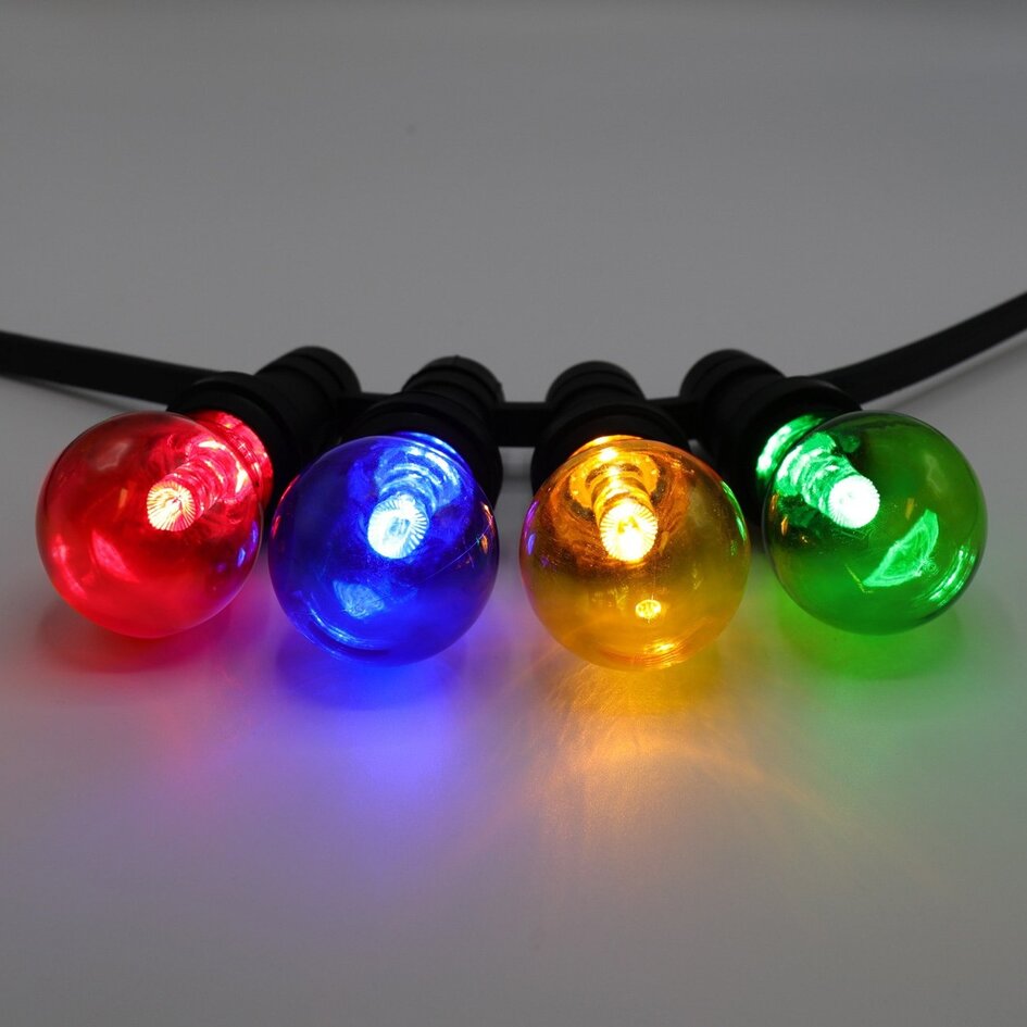Gemischtes Set, 4 farbige LEDs, Ø60