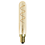 E14 dimmbare Röhrenlampe amber mit Spirale 11,5 cm, 2,5W, 2000K