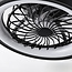 Deckenventilator mit dimmbaren LEDs und RGB-Funktion - Flow