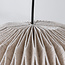 Minimalistische Pendelleuchte Leinen, beige - Linte