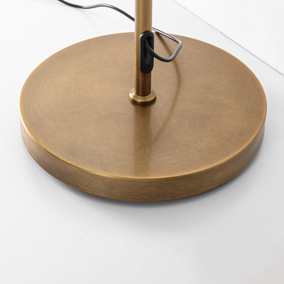 Stehleuchte Lumina bronze mit integrierten LEDs und einstellbarer Farbtemperatur