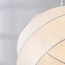 Minimalistische Pendelleuchte Soie in Seidenoptik