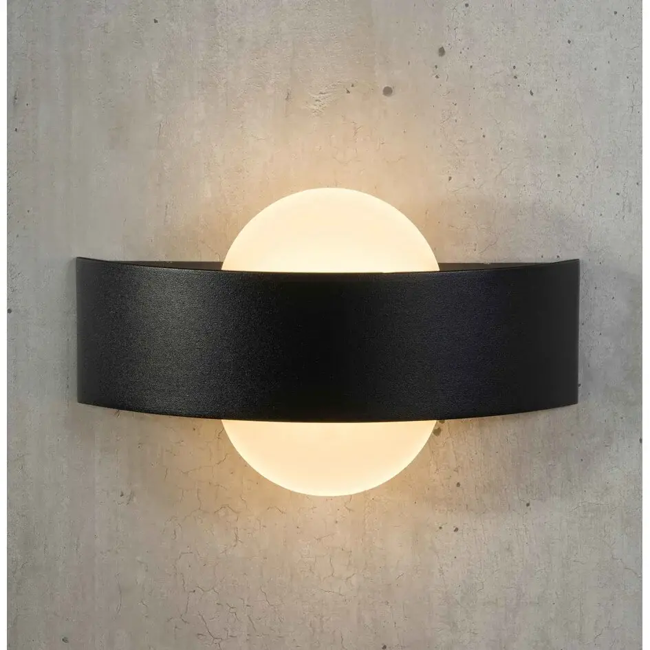 Moderne Badezimmerlampe Esmee - schwarz